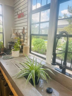 Concrete Kitchen Island